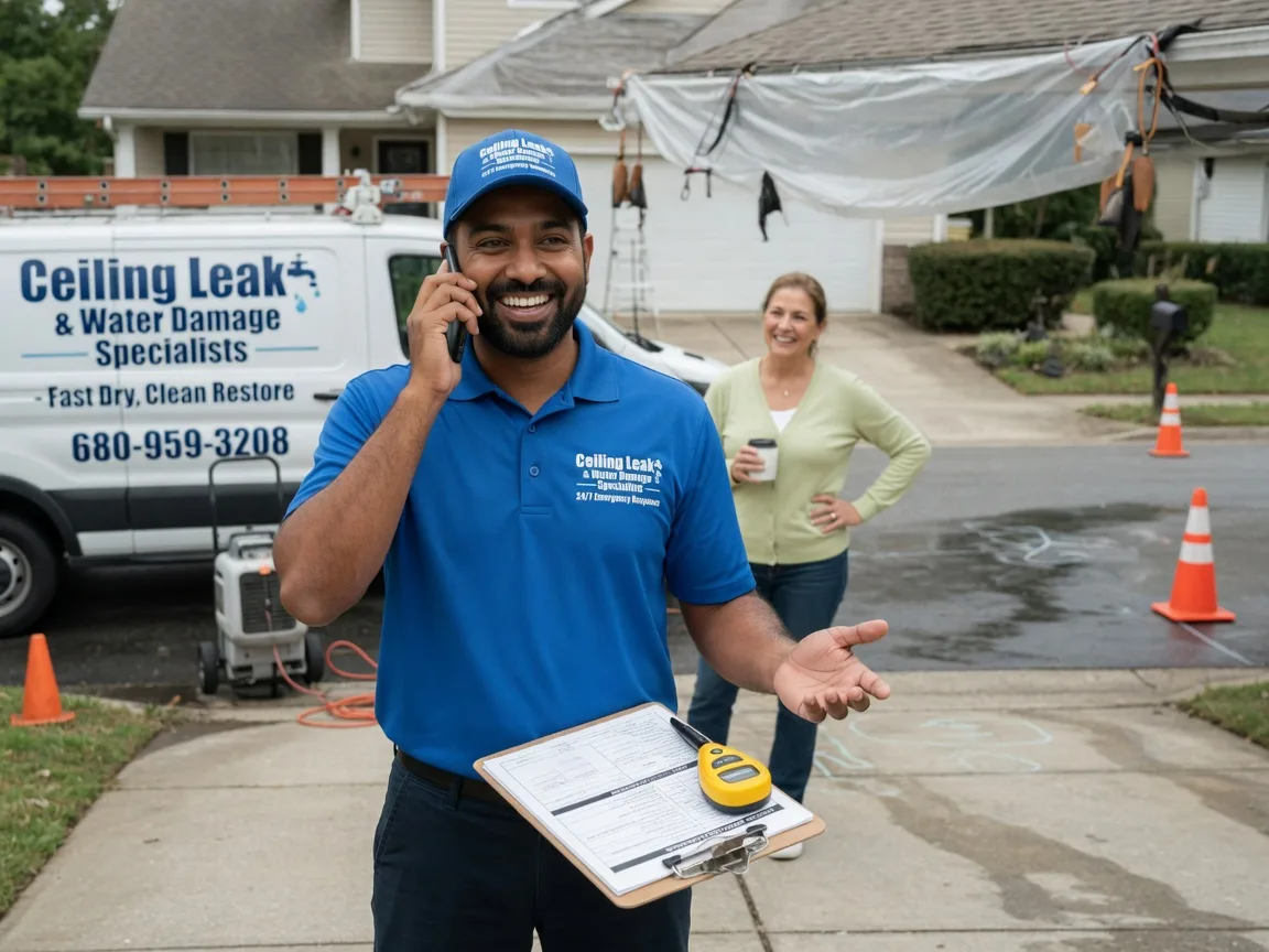 Ceiling Leak Cleanup Middle Grove, NY FAQs